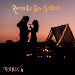 Portada del álbum Romantic Sax Ballads de ManuX